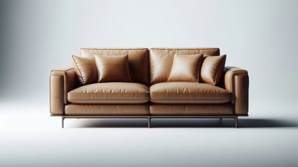 leather sofa