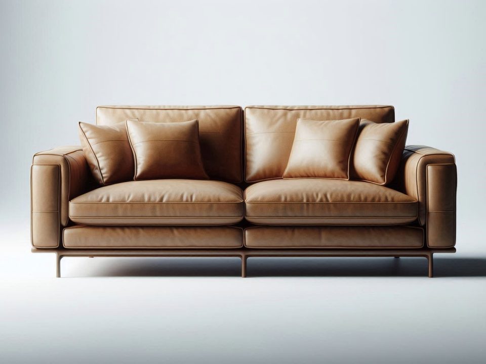 leather sofa