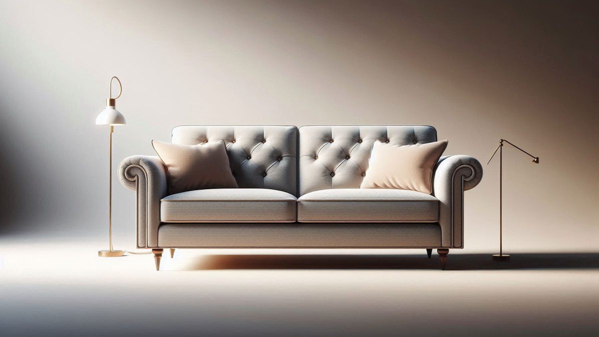 Fabric sofa