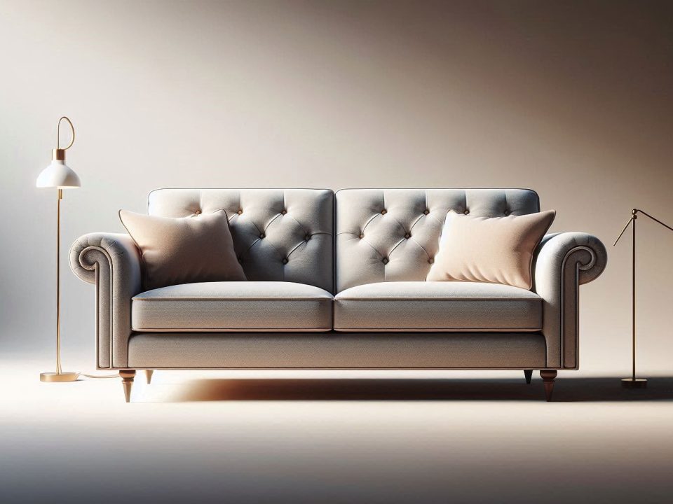 Fabric sofa